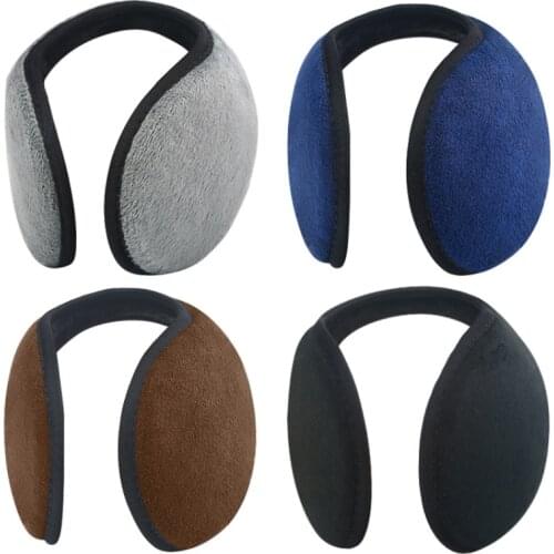 Unisex Winter Earmuffs Ear Cover Protector Thicken Plush Soft Warm Earmuff Warmer Winter Accessories Ear Muffs Winter