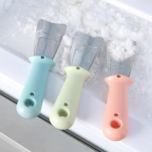 1PC Fridge Freezer Household New Defrosting Ices Removal Kitchen Deicers Ice Scraper Stainless Steel Deicing Shovel Deicer