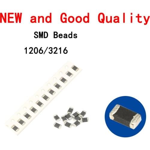 100pcs/Lot 1206/3216 SMD Beads 0R 0 ohm ±25% 1A CBG321609U000T New and Good Quality