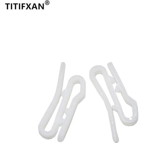 50PCS Car curtain sunshade rail hook plastic fastener for Toyota Coaster Bus clip
