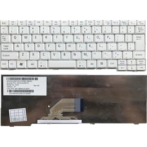 Free Shipping!! 1PC New Laptop Keyboard Standard For Acer Aspire ONE ZG5 ZG8 AO531H Pro KAVAO D250 A150