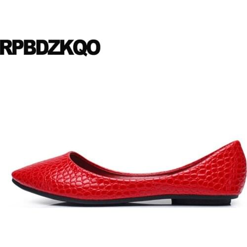Black Snake Slip On 2021 11 Ladies Red Large Size Women Chinese Comfortable Latest 10 Designer Shoes China Flats Pointed Toe 43