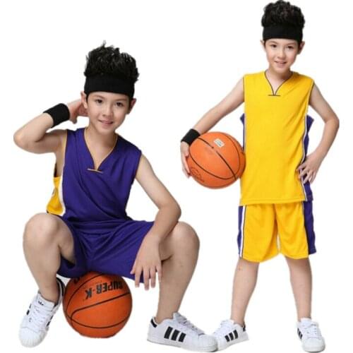 Childrens Clothing Childrens Sets kids clothes summer boys basketball set boys sport clothes set 110/120/130/140/150/160cm new