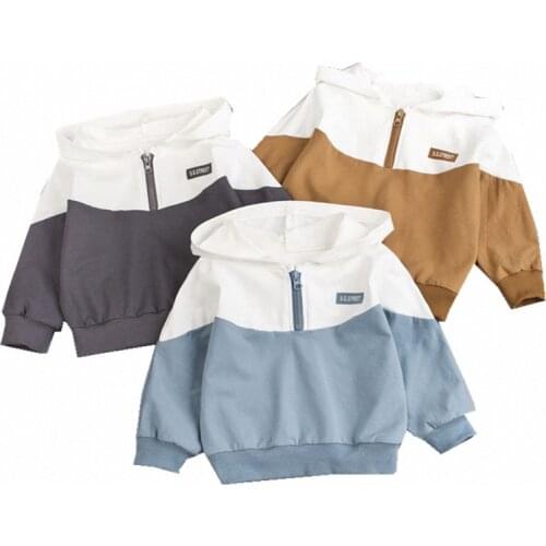 2020 Spring Autumn Baby Boys Girls Sport Hoodies Sweatshirt Coat Baby Kids Tops Hooded Jackets Outerwear Children Clothing 1-5T