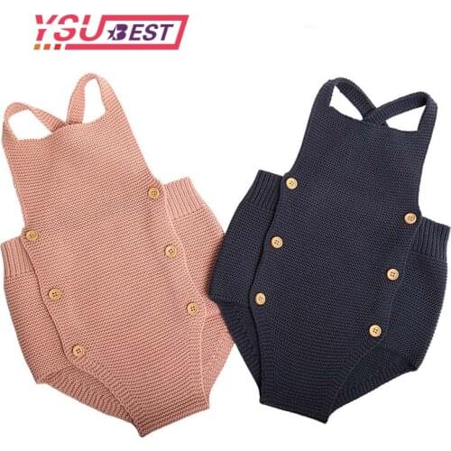 Baby Knit Romper Newborn Romper Baby Boy Romper Toddler Girl Winter Clothes New Born Baby Girl Clothes Infant Jumpsuit Overall