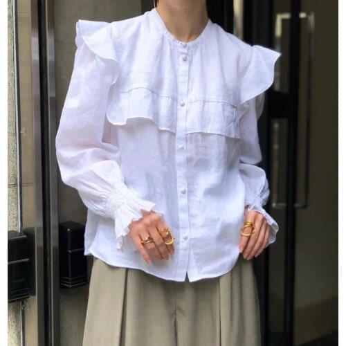 GIOIO Black And White Blouses