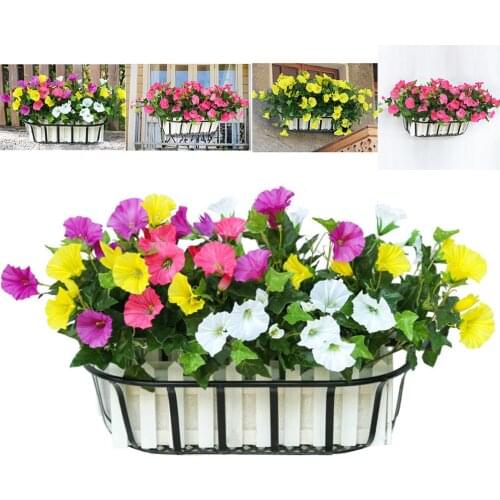 Fake Morning Glory Simulation Petunia Wedding Home Decor Artificial Flowers Festive Party Artificial Dried Flowers Xmas Home
