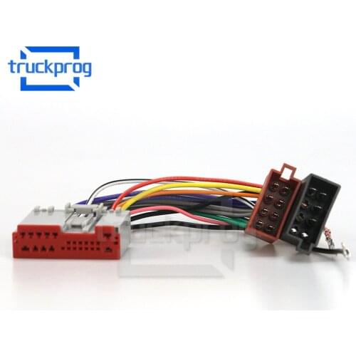ISO Radio Adapter Cable forFusion for LAND ROVER Freelander 2005+ Wiring Harness Connector Lead Loom Cable Plug