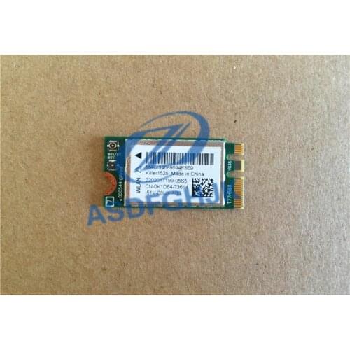 K1D64 0K1D64 for Bigfoot Networks Killer 1525 AC Atheros QCNFA34AC WIFI WLAN CARD+Bluetooth 4.1 NGFF Free Shipping 100% Test ok