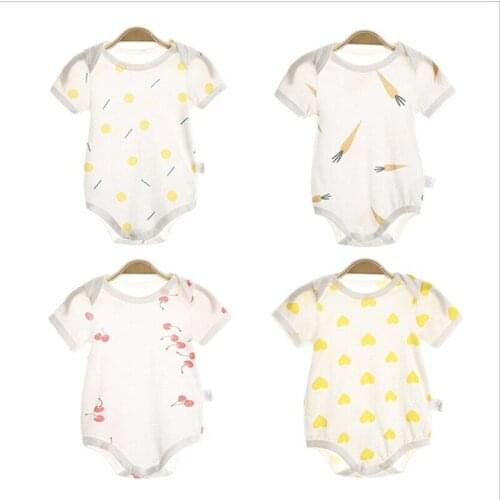 Baby Boys Clothes Unicorn Girls Clothing Bodysuits Baby Girls Clothes Summer Newborn Cotton Bodysuits Roupas de bebe