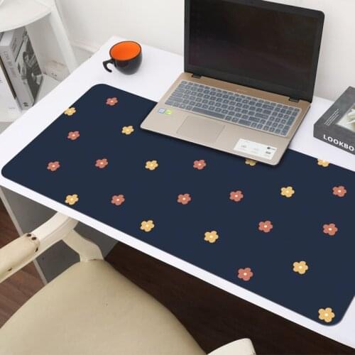 Computer mat desktop bedding table mat cute girl rubber pad small fresh large mouse pad super waterproof and stain resistant