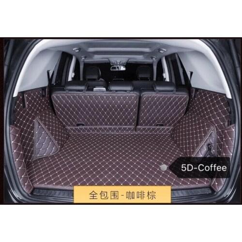 Leather Car trunk mat carpet for Infiniti EX35 FX35 JX QX50 Q60 QX70 QX50 QX56 ESQ custom fit