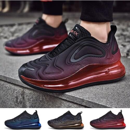 Mens Running Shoes High Quality Casual Air Cushion Sneakers Fashion Lace Up Soft Bottom Sports Footwear