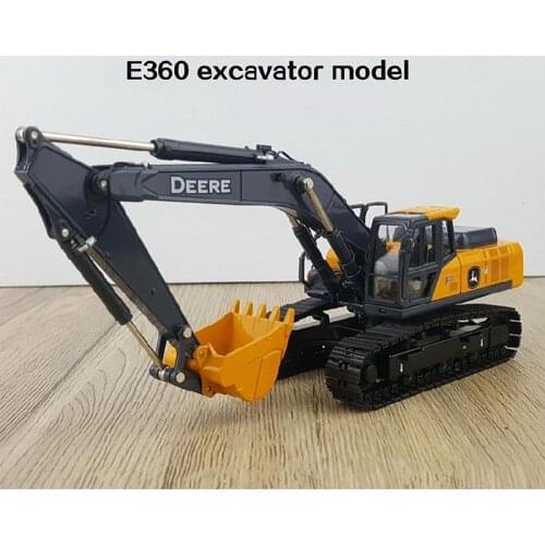 1:50 Scale E360 LC Diecast Crawler Excavator Hook Machine Alloy Engineering Vehicle Model Die-cast Toy Collection Souvenir Gift