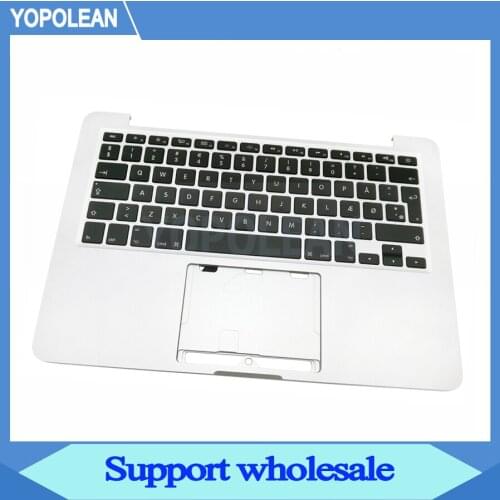 New Danish Keyboard Topcase Top Case Palmrest For Macbook Pro Retina 13" A1502 Late 2013 Mid 2014