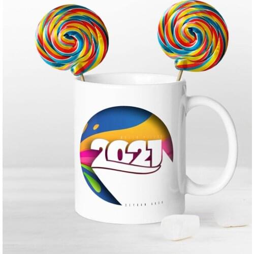 Personalized 2021 Happy birthday Mug and Nostalgic Leisured Candy Seti-10