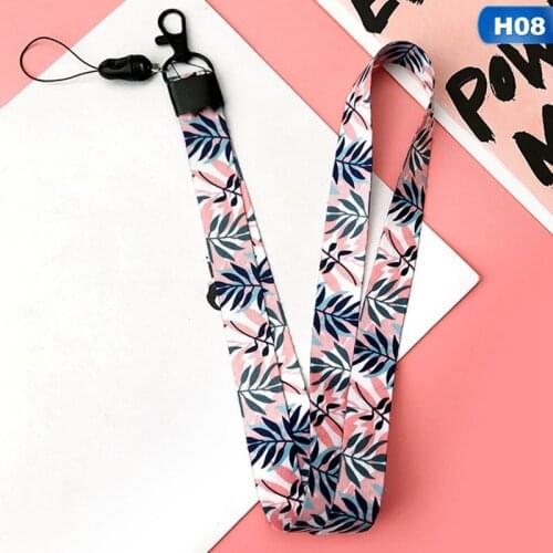 Phone Landyard Wrist Keychain Straps Rope Mobile Phone Neck Straps for ID Card Neck-Rope Hanging Pass-Card Name IPhone Lanyards