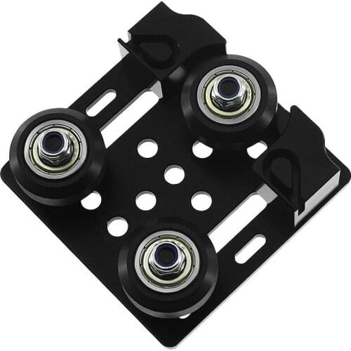 V-Slot Openbuilds Y-Axis Slider Aluminum Plate buckle 2020 Aluminum Profile Slider Plate with timing belt for TEVO Tarantula PRO