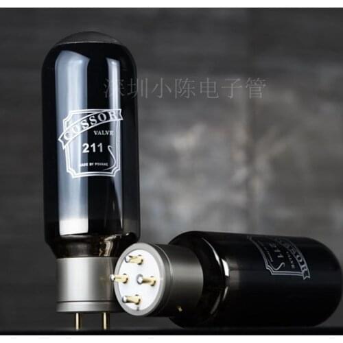 PSVANE COSSOR 211 Vacuum Tubes Vintage Hifi Audio Tube AMP DIY Black Bulb Aluminum Tube Base Factory Test Match Pair 12 Months
