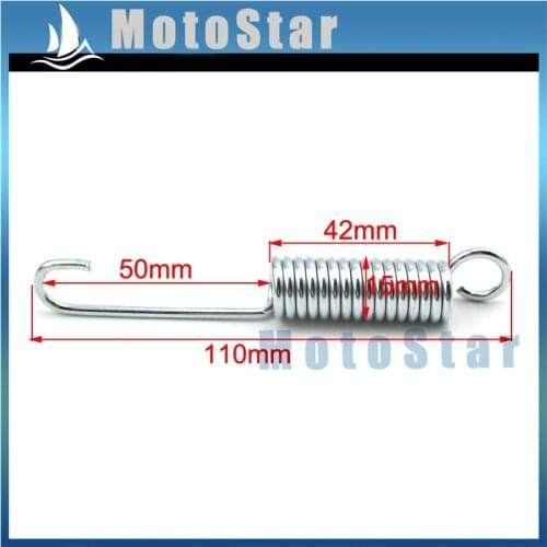 110mm Kick Stand Return Spring For Chinese CRF50 KLX TTR Lifan Dirt Pit Bike 50cc 90cc 110cc 125cc 140cc 150cc 160cc Motorcycle