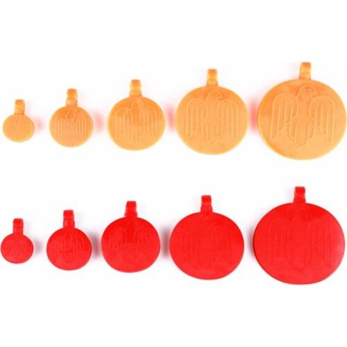 10Pcs 6cm 5cm 4cm 3cm 2cm Silicone Shooting Target Slingshot Shooting Catapult Archery Sports Tactical Hunting Shoot Bullseye