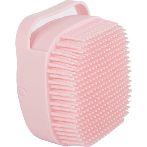 2 in 1 Pet Brush, Silicone Dog Bath Brush Comb, Pet Shampoo Dispenser, Pet Cleaning Brush, Dog And Cat Cleaning Grooming