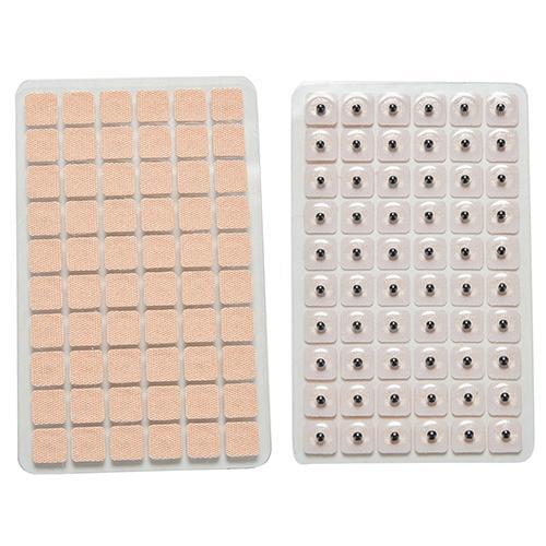 600 Pastes Magnetic Auricular Therapy Acupuncture Ear Press Vaccaria Seeds Massage Relaxation Paste Promote Blood Circulation