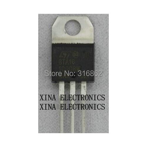 BTA16-1000BW BTA16-1000 16A/1000V TO-220 ROHS ORIGINAL 20PCS/lot Free Shipping Electronics composition kit