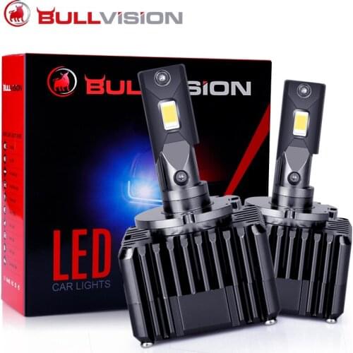 D1S D3S LED Car headlights Universal Auto Lights CSP lens chips 50W 20000LM 6000K Cold White 12V Fog Lamps Auto acessories KQ