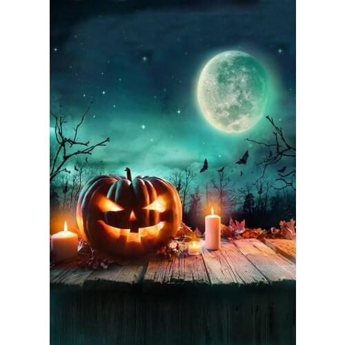 Halloween pumpkin grim effect holiday photo background studio studio photography background