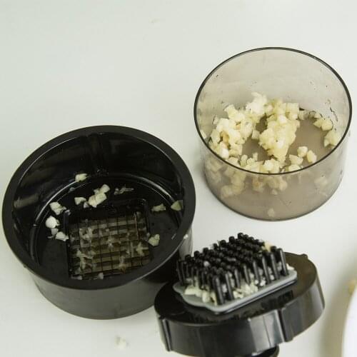 XYj Stainless Steel ABS Garlic Grater Mini Portable Garlic Press Chopper Slicer Hand Presser Grinder Crusher Kitchen Accessories