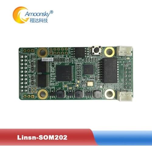 China supplier linsn receiving card som202 led singboard receiver for 3d led fan led video wall rental quad video processor