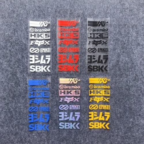 Car Stickers Motorcycle Refit Decals Car Body Motorbike Side Strip Scratches Decals Decorative Reflective Waterproof Stickers