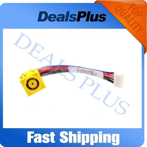 New DC Power Jack with Cable Socket For Lenovo ThinkPad T510 T510i T520 T520i T530 T530i W510 W520 W530 50.4CU05.001