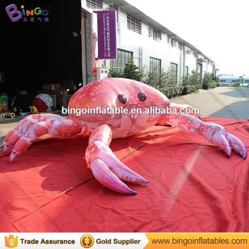 Personalized 6 meters giant inflatable crab / 20 feet big crab inflatable for decoration toys