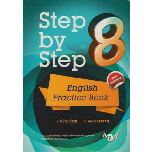 Step by Step English Practice Book 8 Desire Captain, Lily Of The Valley Ozer Letter Educational Publishing (TURKISH)