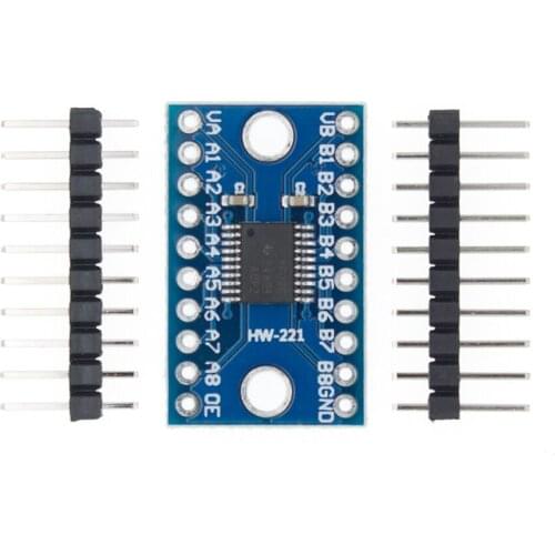 3.3V 5V TXS0108E 8 Channel Logic Level Converter Convert TTL Bi-directional Mutual Convert
