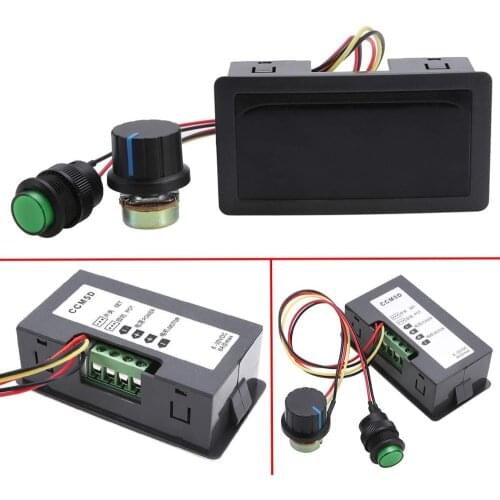 PWM Motor Speed Controller 6V 9V 12V 24V 30V DC 6V - 30V Pulse Width Modulation Regulator 8A 180W Stepless Variable Speed/Forwar
