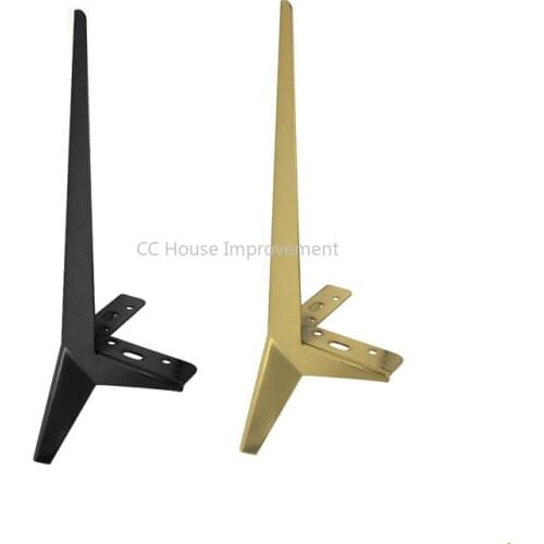 1 piece Sofa leg furniture foot rhombus accessories gold color metal heavy support solid cabinet feet