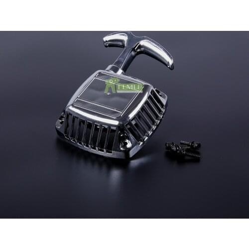 32cc Engine Chrome Easy-Start Pull Starter Fit for 1/5 HPI ROVAN KM BAJA 5B 5T 5SC
