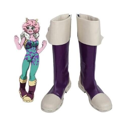 Boku no Hero Academia My Hero Academia Mina Ashido Cosplay Boots Halloween Party Custom Made for Adult Women Shoes Accessories