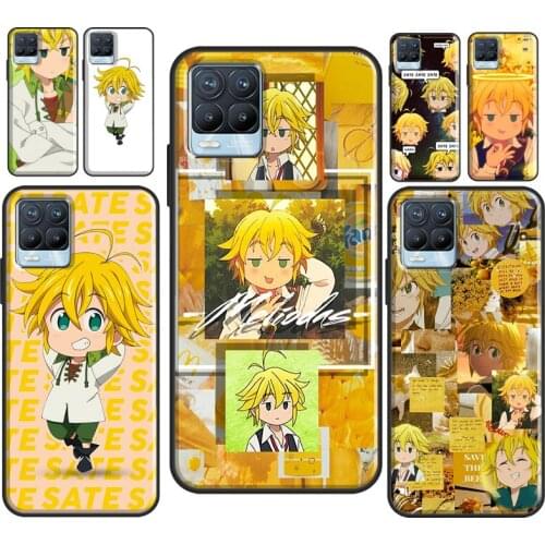 Chibi Meliodas Seven Deadly Sins Case For OnePlus 9 Pro 7 8 T Nord Cover For OPPO Realme C3 C11 C15 C21 GT Neo 6 7 8 Pro