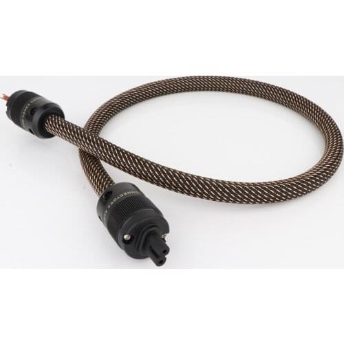 D503078 OCC Copper AC Power EMC ShieldAC Power Cor Cable With Copper US&Figure 8 IEC Power Plug