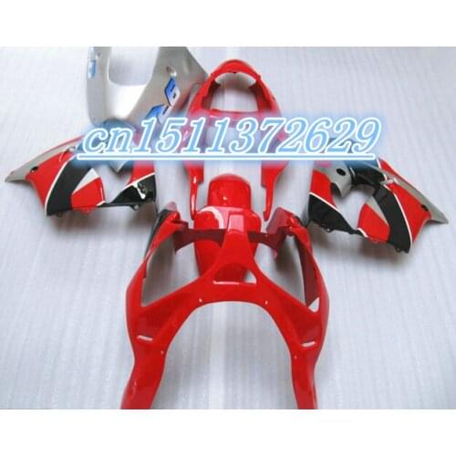 Dor-high quality For KAWASAKI ZX9R NINJA 2002-2003 Body ZX-9R ZX 9R 9 R 02 03 ZX9 R 2002 2003 Fairing Kit red black D