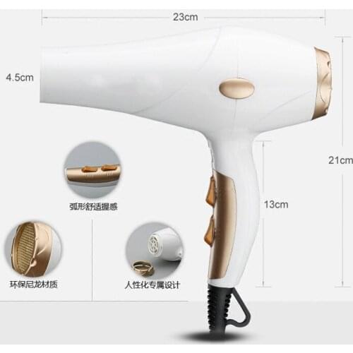 Hair Dryers home barber shop student dormitory hot and cold wind salon high-power negative ion NEW