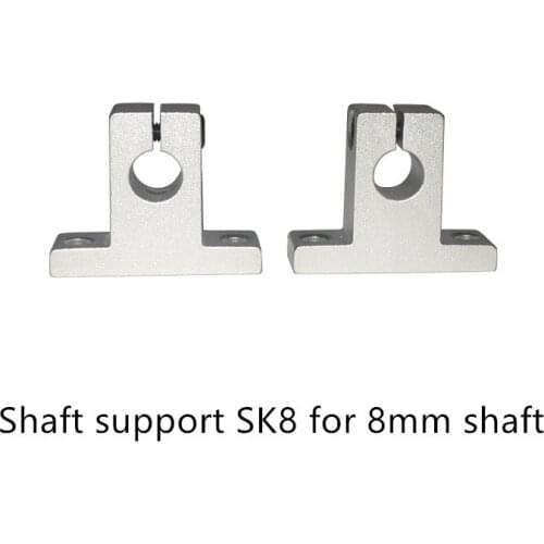 SK8 8mm bearing shaft support for rod round XYZ Table CNC router SH8A