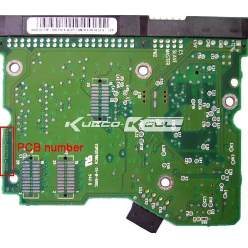 HDD PCB logic board 2060-001076-002 REV A for WD 3.5 IDE/PATA hard drive repair data recovery