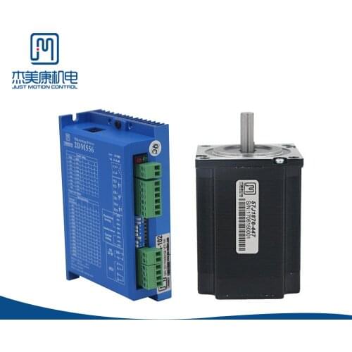 JMC 2-phase 1.8deg Nema 23 hybrid digital stepper motor and driver Suit 57J1876-447+2DM556
