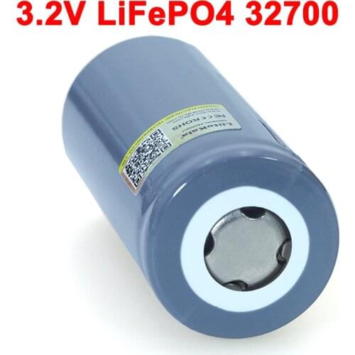 LiitoKala 3.2V 32700 6500mAh LiFePO4 battery 35A continuous discharge maximum 55A High power Brand battery