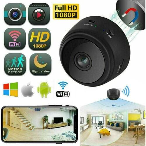 A9 Mini Camera 4K Full HD 1080P WiFi Wireless Camcorder APP Control Mobile Video Home Drive Outdoor Baby Night Version Micro Cam